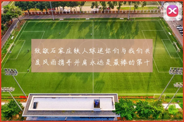 致敬石家庄铁人球迷你们与我们共度风雨携手并肩永远是最棒的第十二人